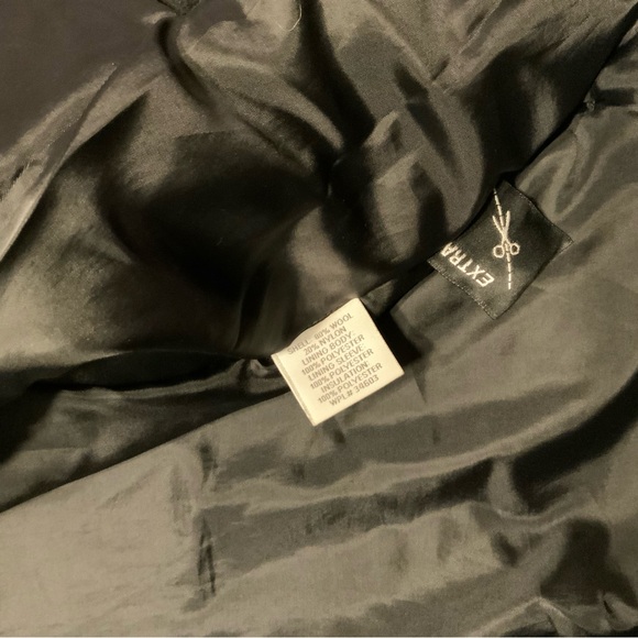 Perry Ellis Men's Black Wool Jacket - Picture 3 of 3